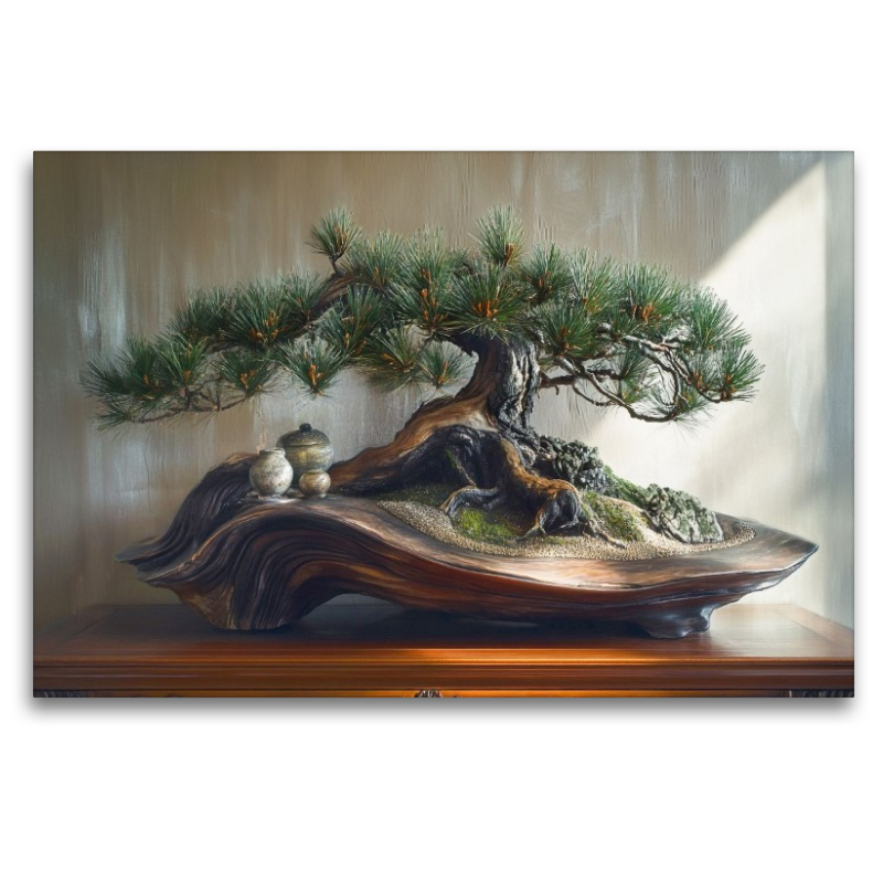 Wurzeln, die Geschichten erzählen - Bonsai