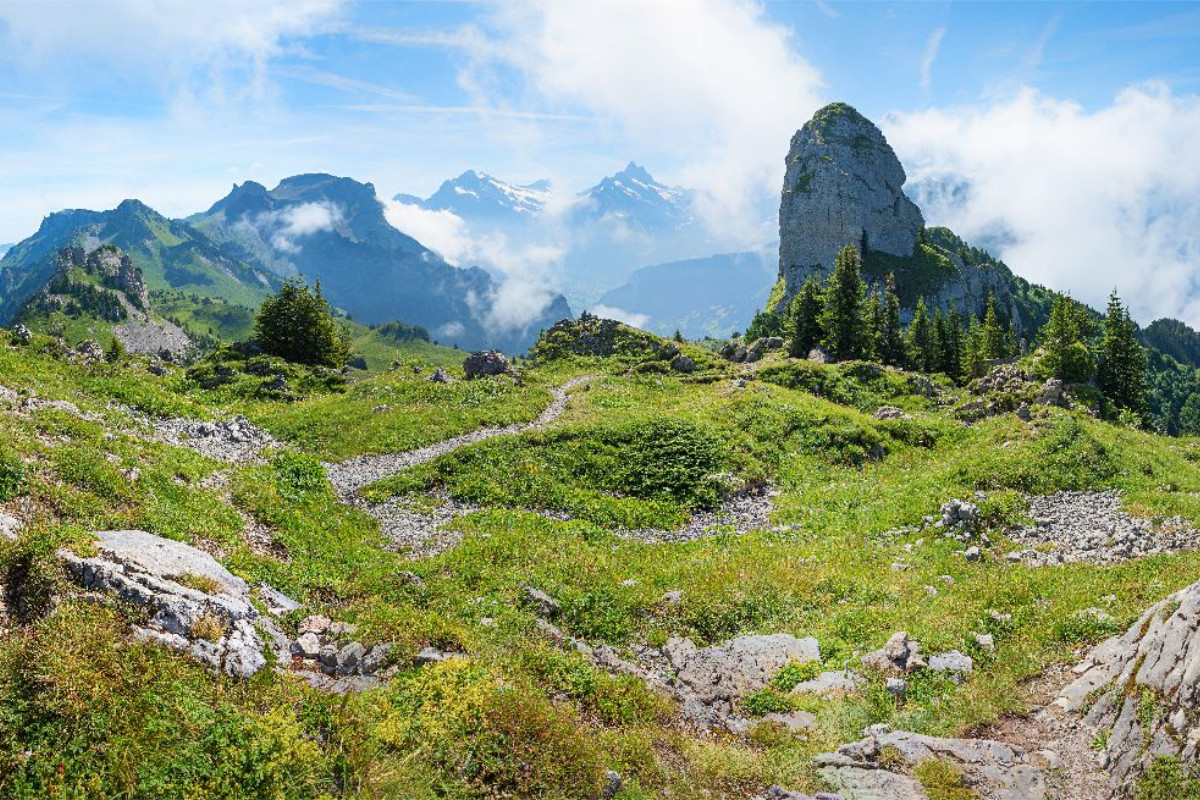 Aussichtspunkt Daube an der Schynigen Platte