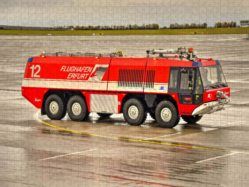 FLF 60/110-11+1000P / Ziegler Z8 / Flughafen Erfurt-Weimar