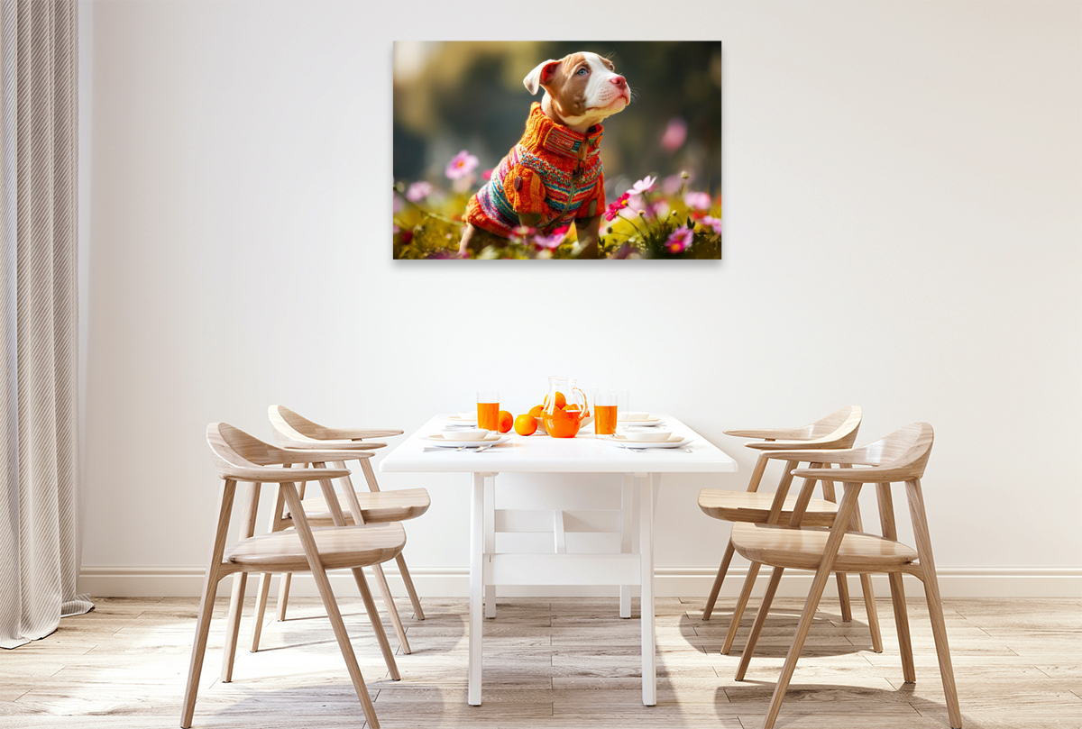 American Pit Bull Welpe
