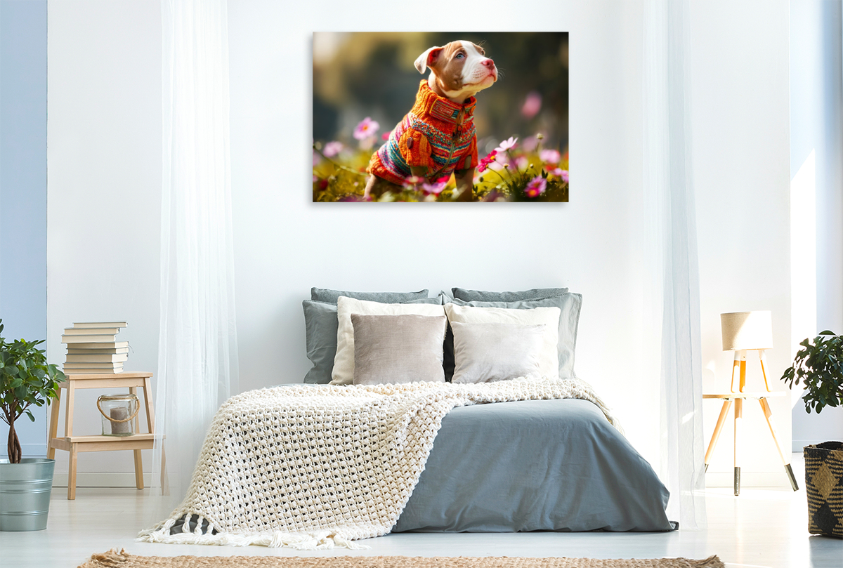 American Pit Bull Welpe