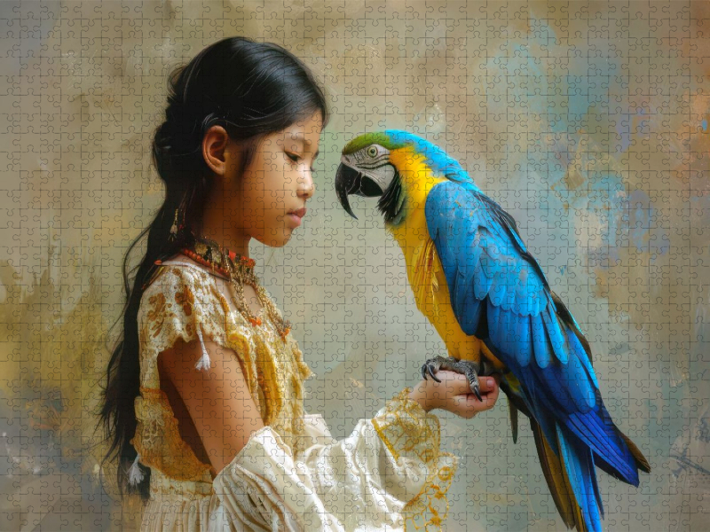 A child's love of animals