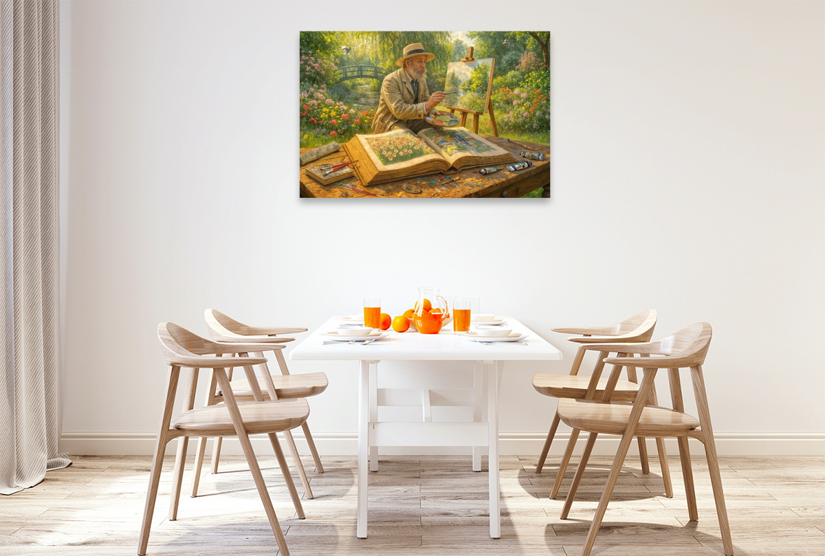 Farbenzauber Kunst zwischen Seiten