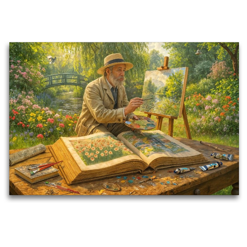 Farbenzauber Kunst zwischen Seiten