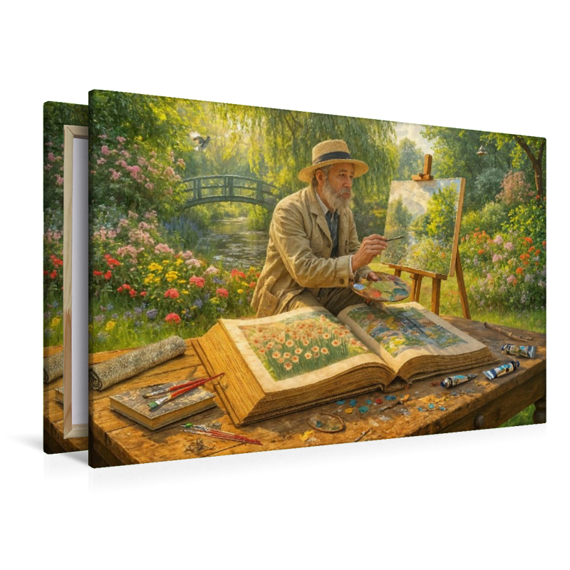 Farbenzauber Kunst zwischen Seiten