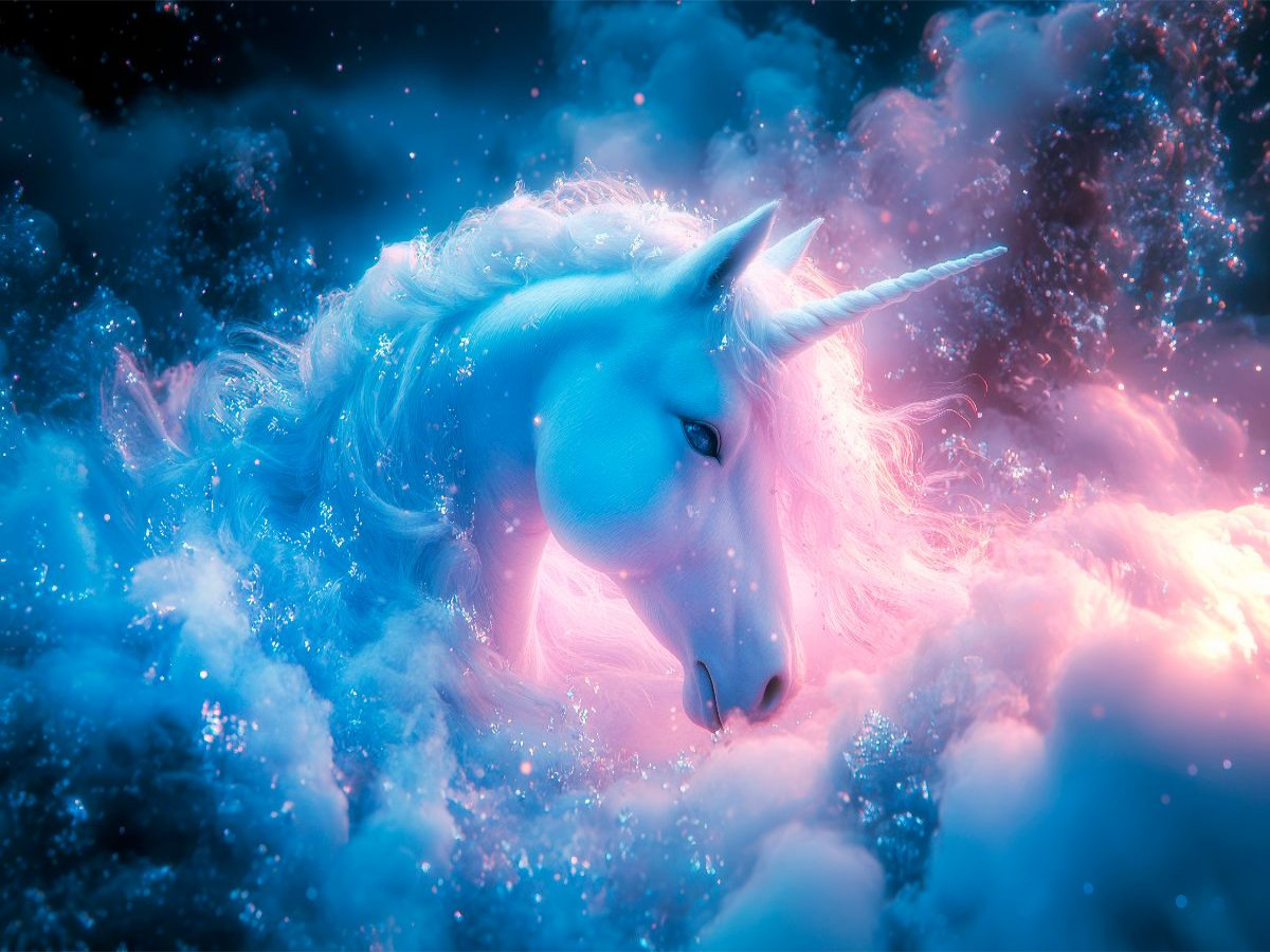 Das Einhorn und die Melodie des Mondlichts
