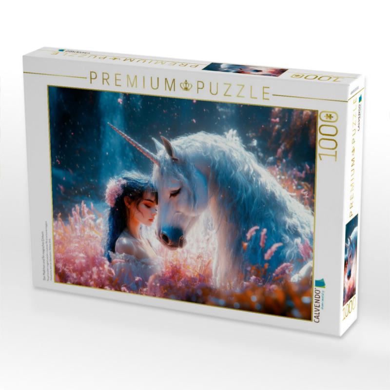 Das Mädchen und Ihr magisches Einhorn