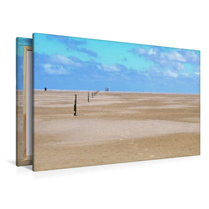 Wege im Sand – Westerhever Nordsee