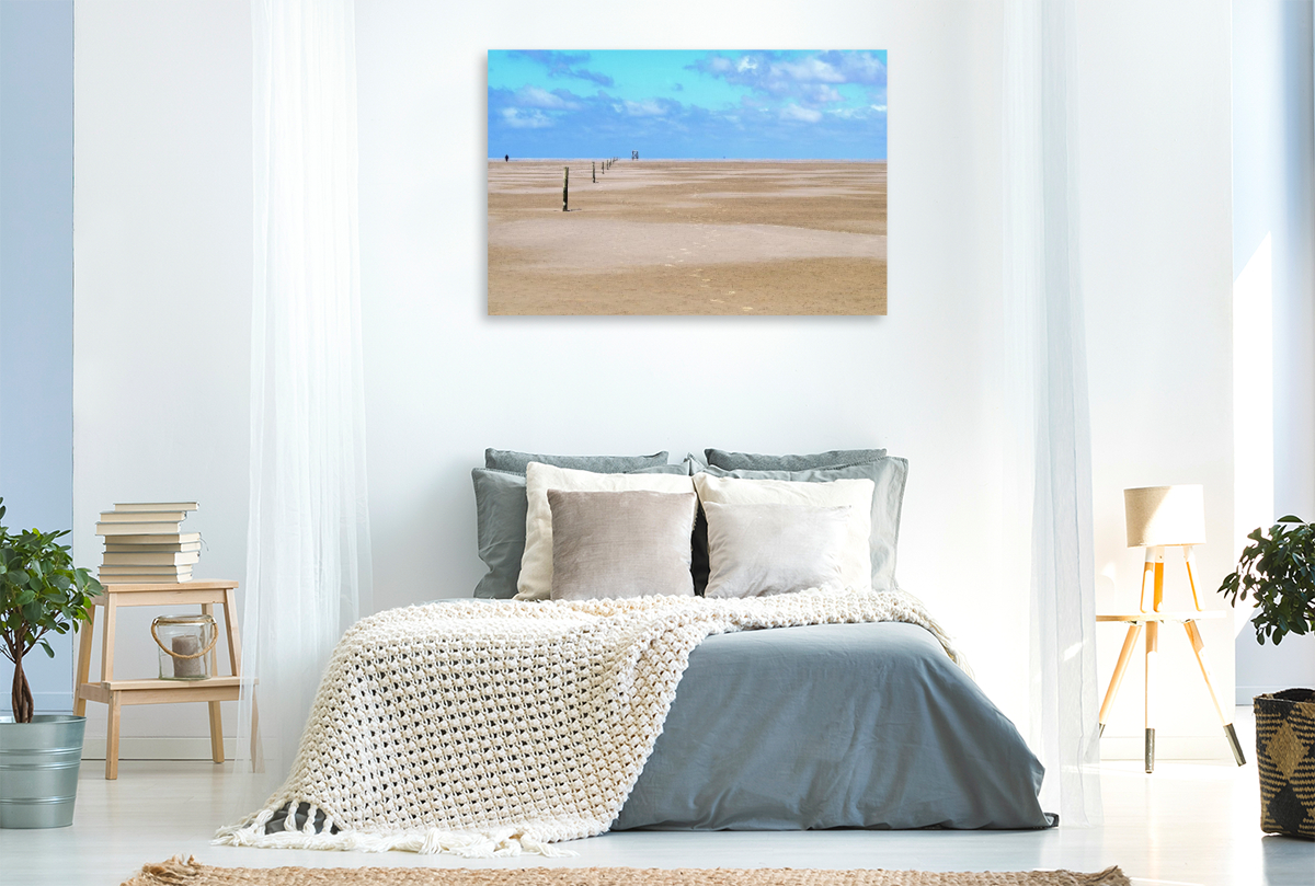 Wege im Sand – Westerhever Nordsee