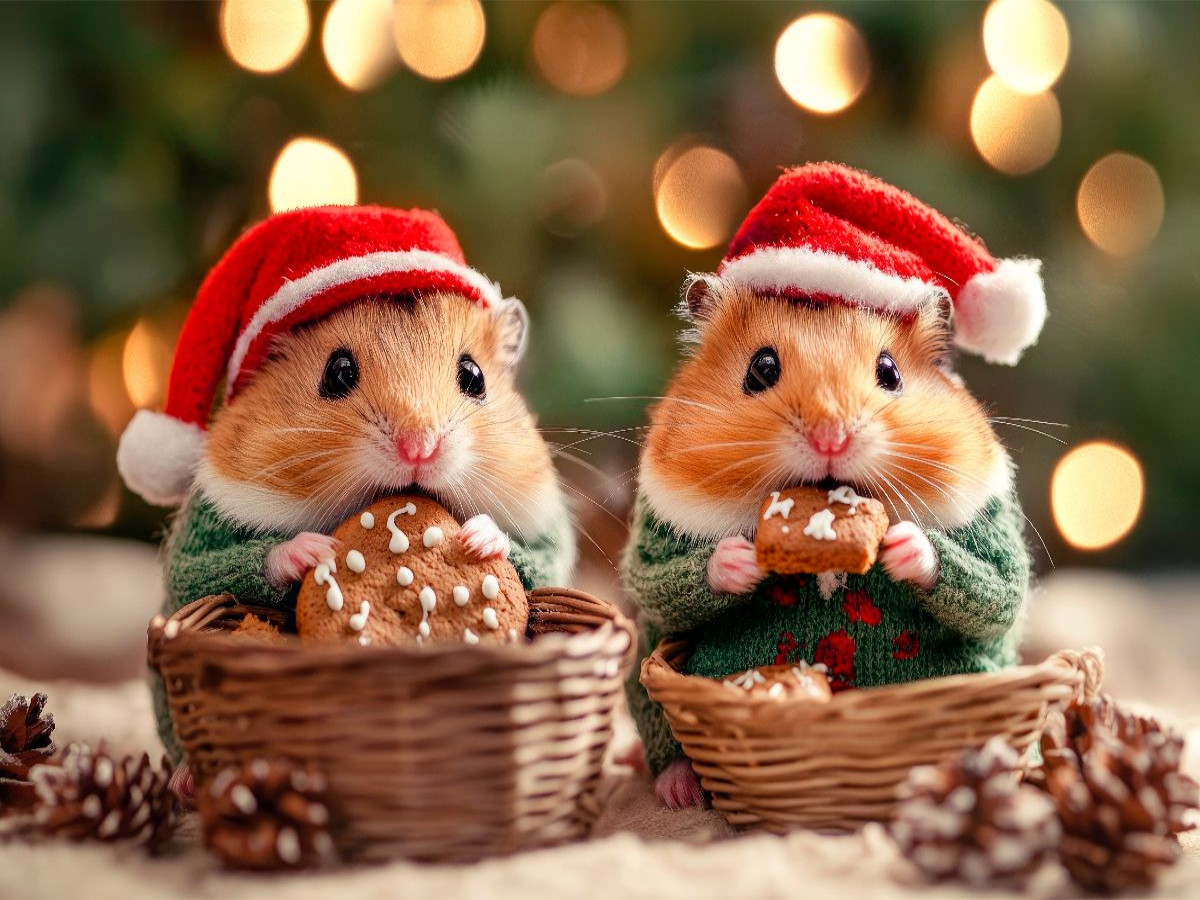 Flauschige Weihnachten