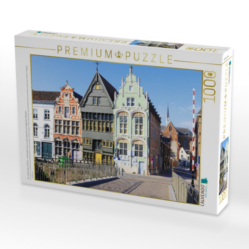 St.-Josefs-Haus, Teufels- und Paradies-Haus an der Kranbrücke im belgischen Mecheln