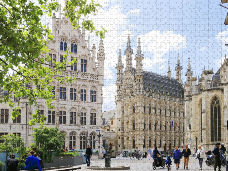Löwen (Leuven), Blick zum Grote Markt