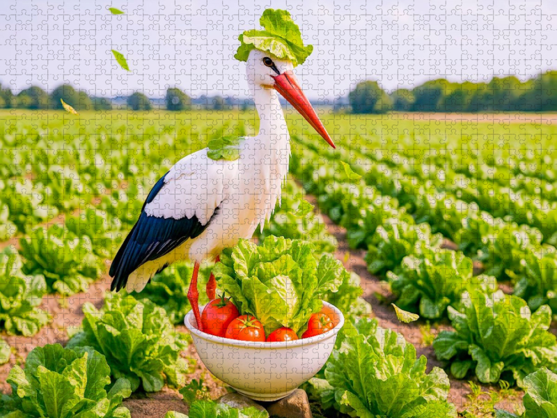 Wie ein Storch im Salat - Elegant geht anders