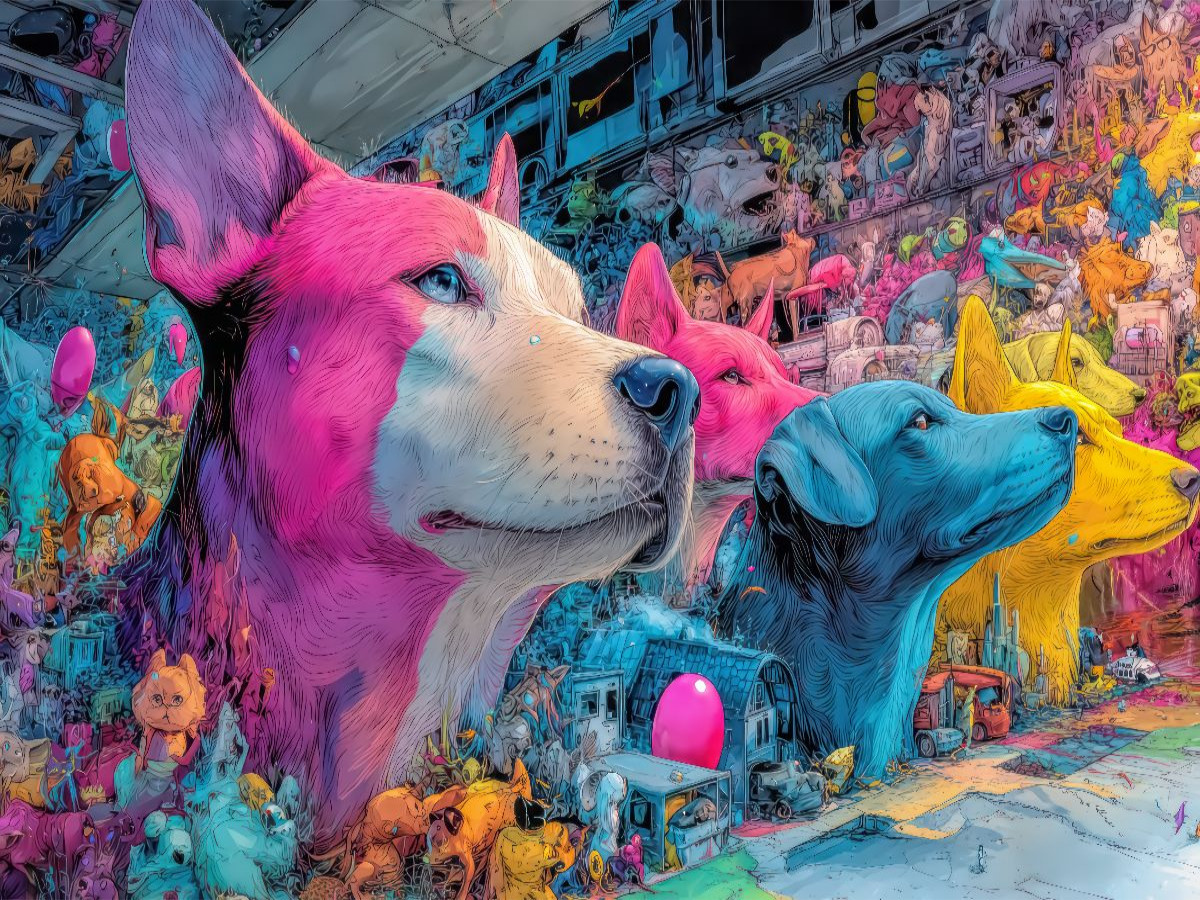 Colourful city