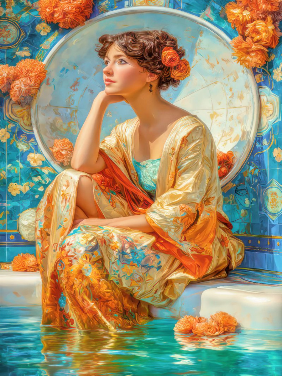 La beauté sensuelle de l'Art Nouveau