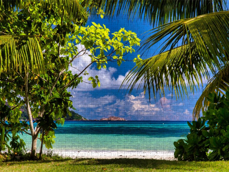 Anse Volbert auf Praslin