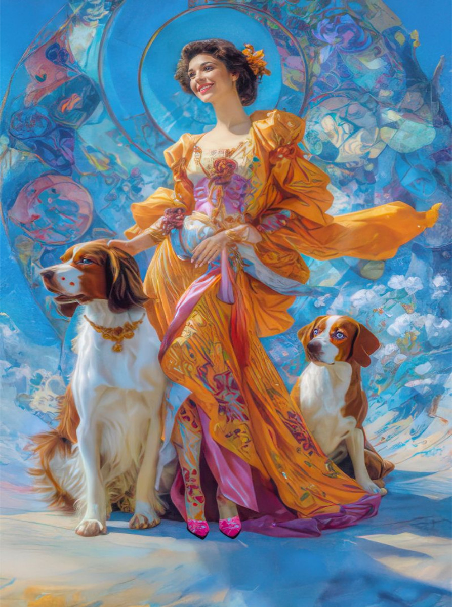 Sensual beauty of Art Nouveau