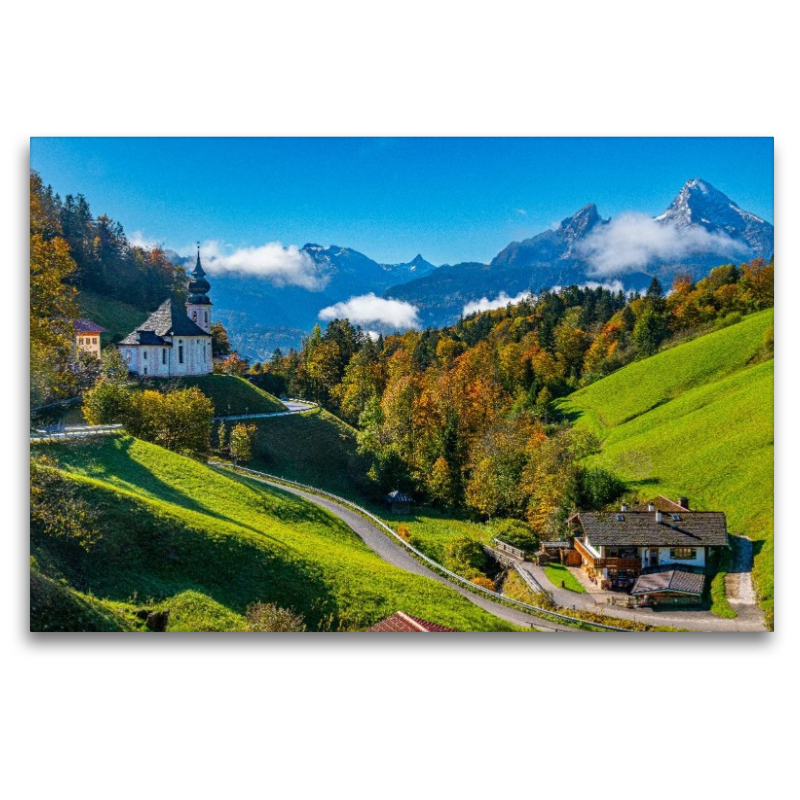 Die Wallfahrtskirche Maria Gern im Berchtesgadener Land