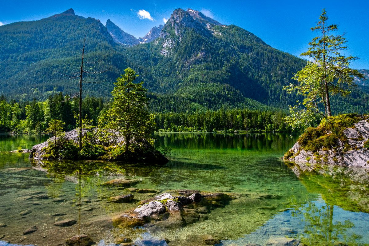 Ein magischer Moment am Hintersee