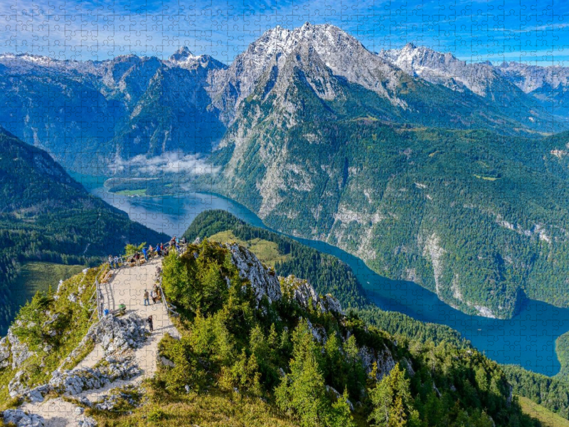 Atemberaubende Aussicht vom Gipfel des Jenner