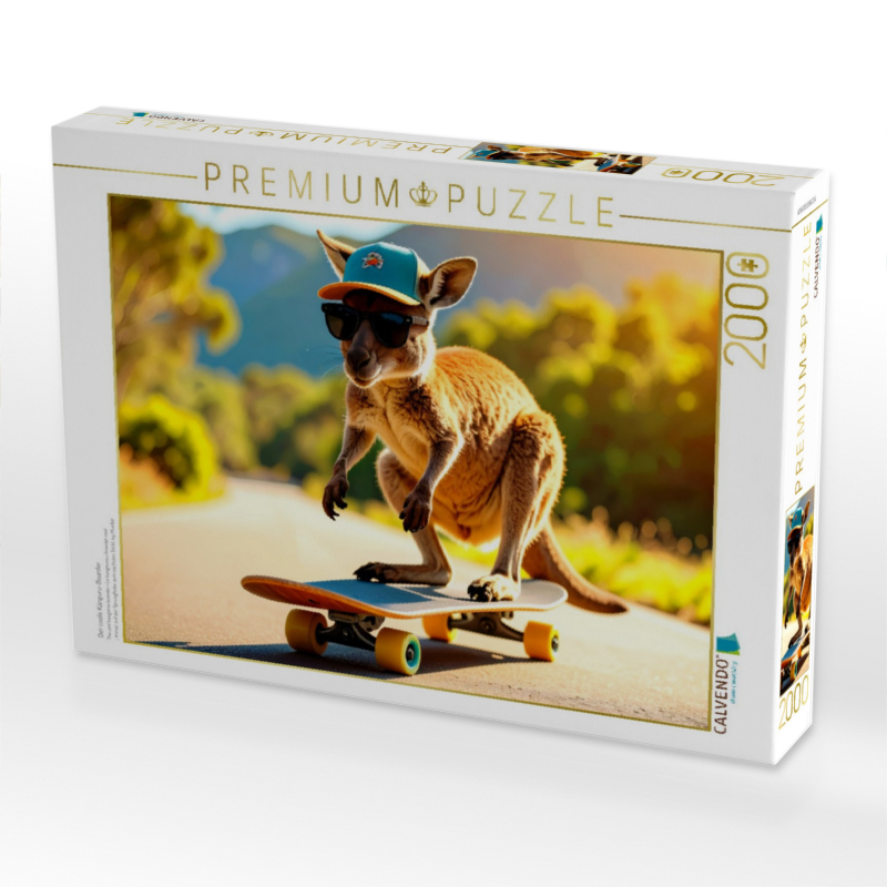 Der coole Känguru-Boarder