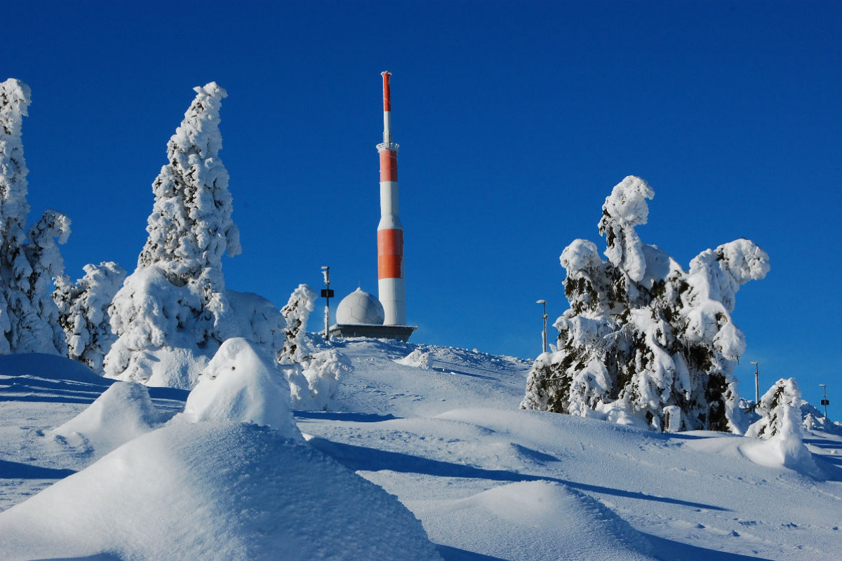 Winterlandschaft Brocken