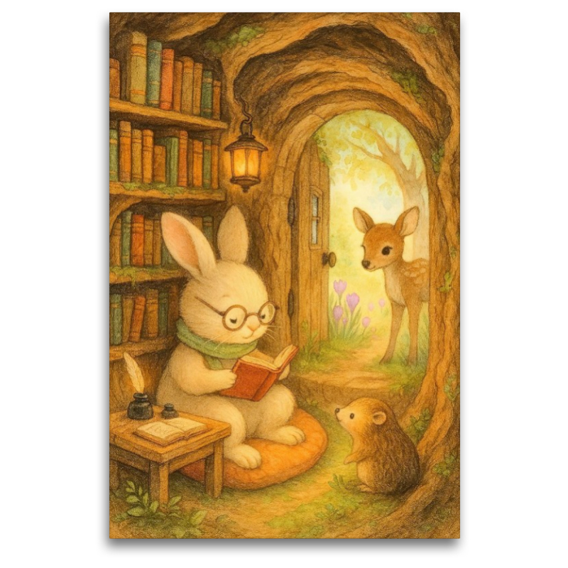 Bücherzauber in der Waldbibliothek