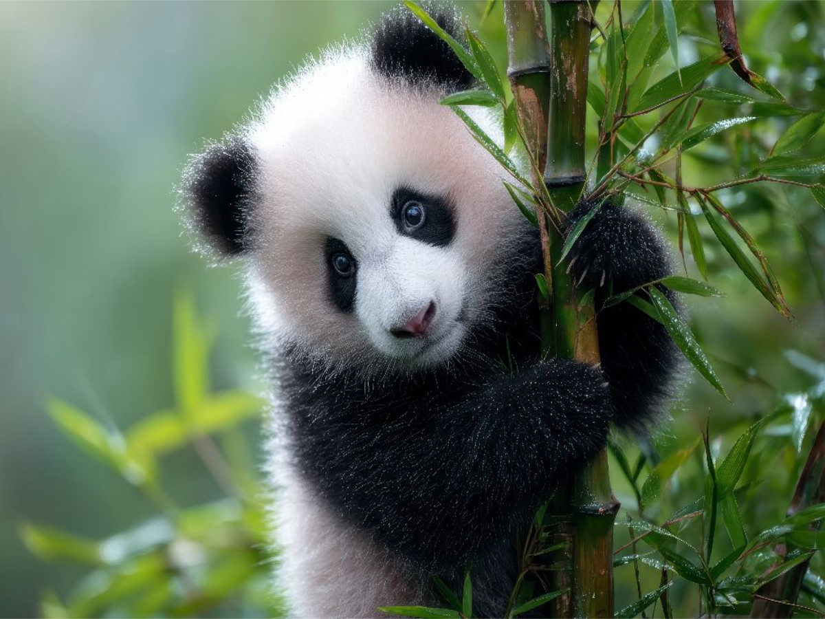 Bambus und Panda - zwei, die zusammen gehören