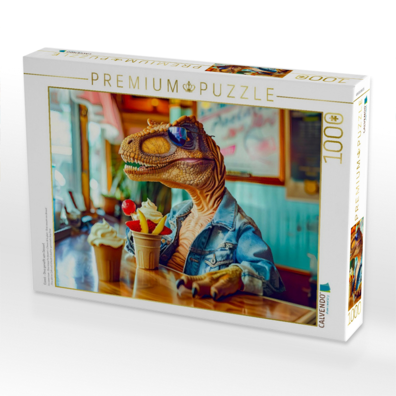 Eiszeit - Dino genießt sein Dessert