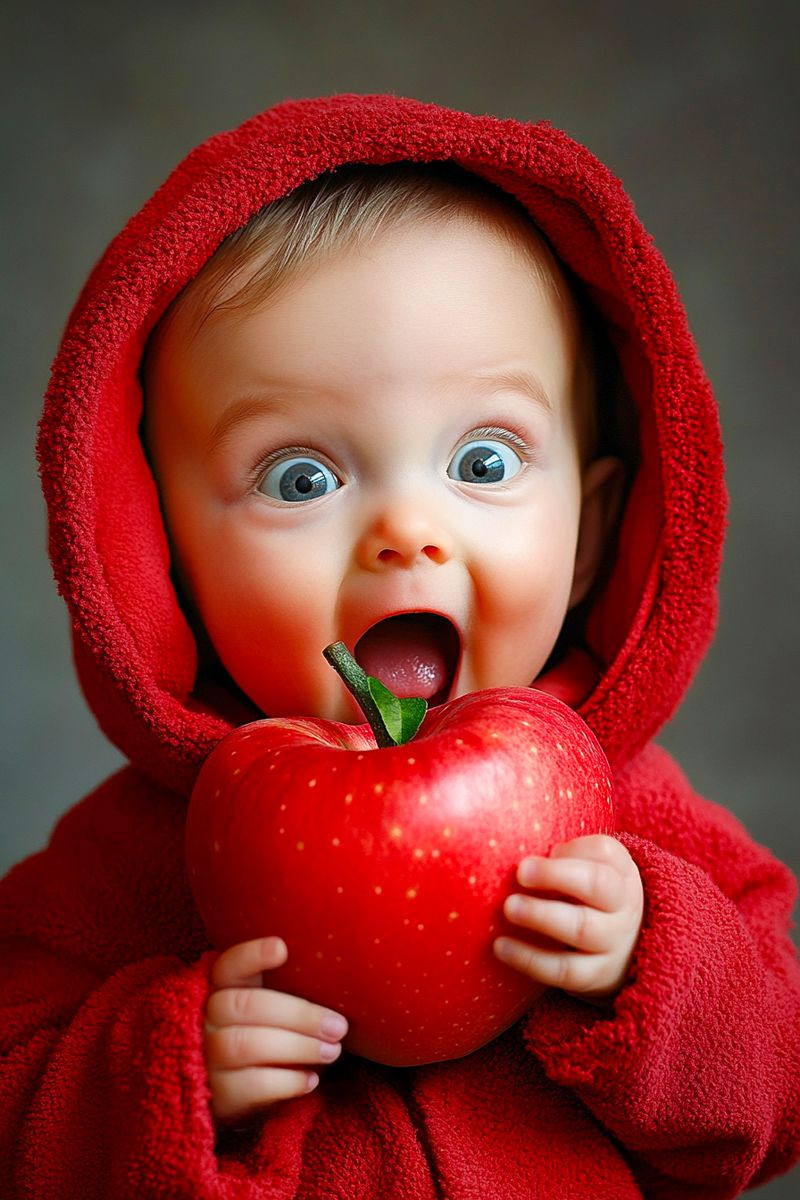 Ein Motiv aus dem Kalender Babys in Bestform - Lustige Früchtchen