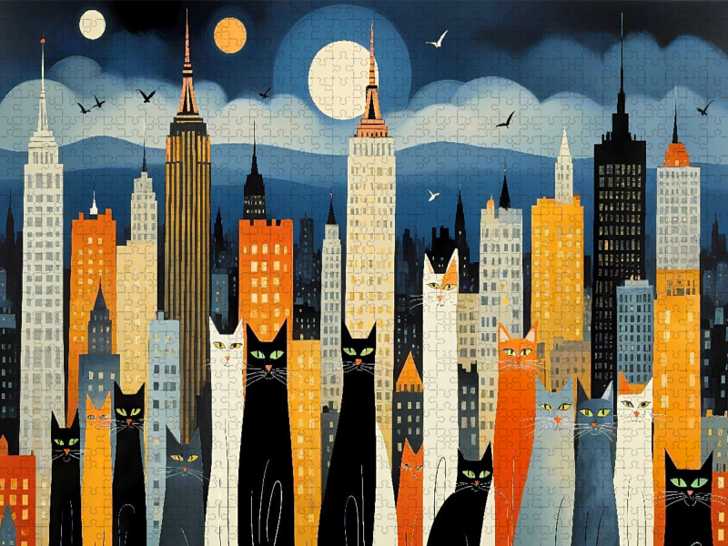 Katzen - Schnurren in der Stadt