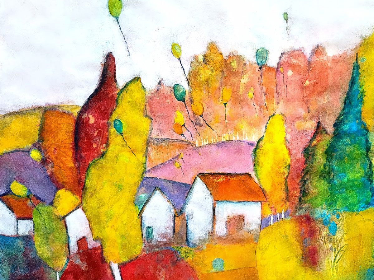 Ein Moment des Loslassens – eingefangen in herbstlichem Leuchten.