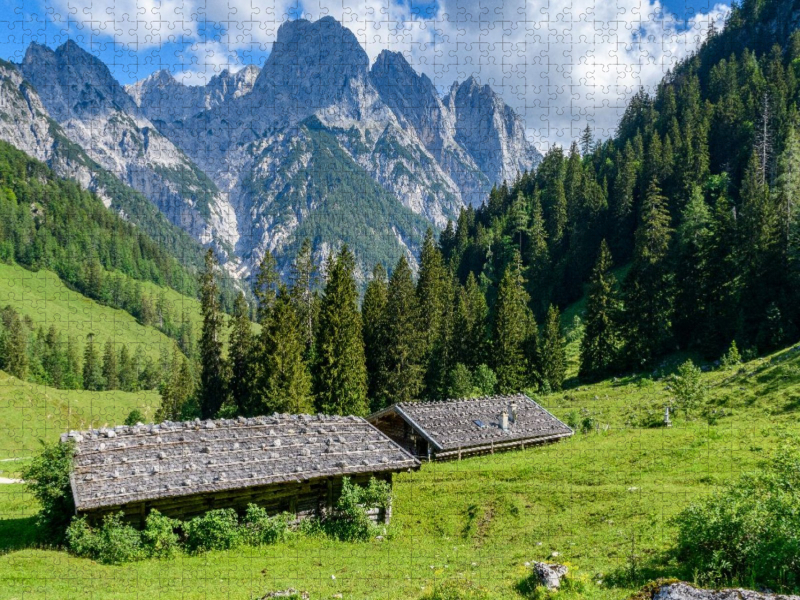 Bindalm mit den Mühlsturzhörnern