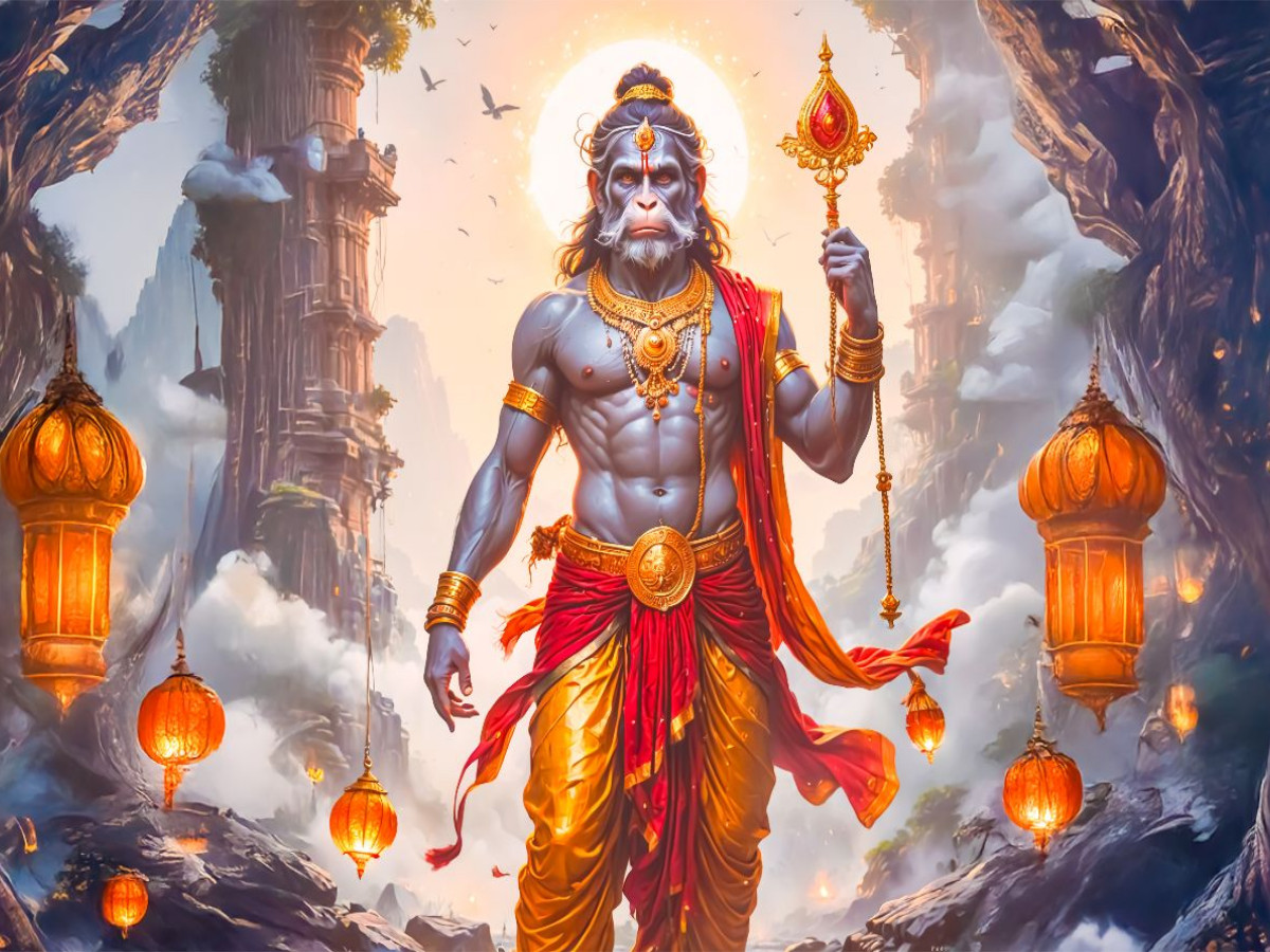 Hanuman, der Affengott
