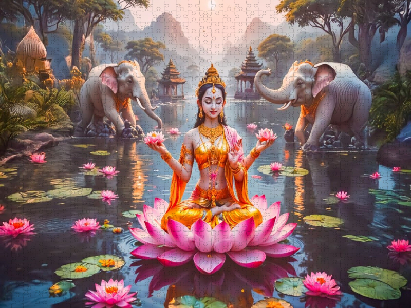 Lakshmi, Göttin des Reichtums