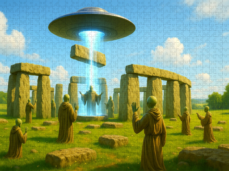 Stonehenge – Aliens mit Energiestrahl