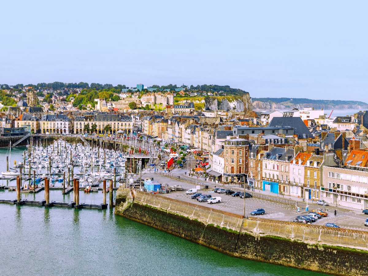 Hafen Port Plaisance in Dieppe