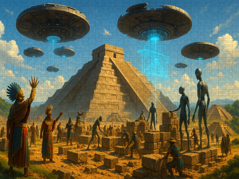 Teotihuacán – Götterdrohnen am Werk