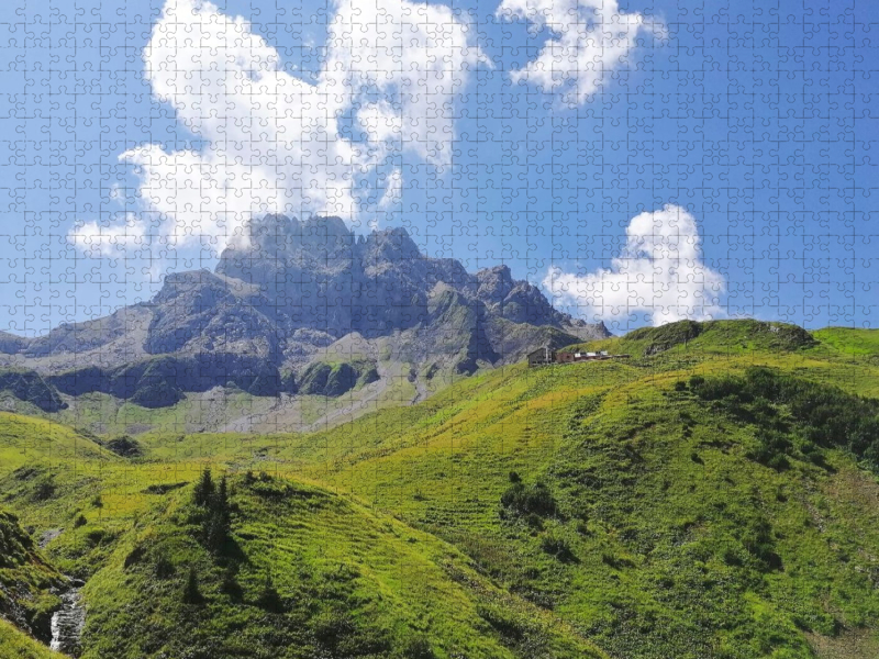 Aufstieg zur Kemptner Hütte