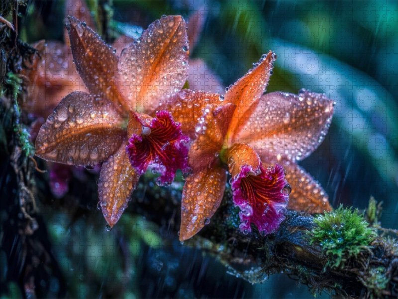 Ein Hauch Exotik trifft auf ein zeitlose Cattleya