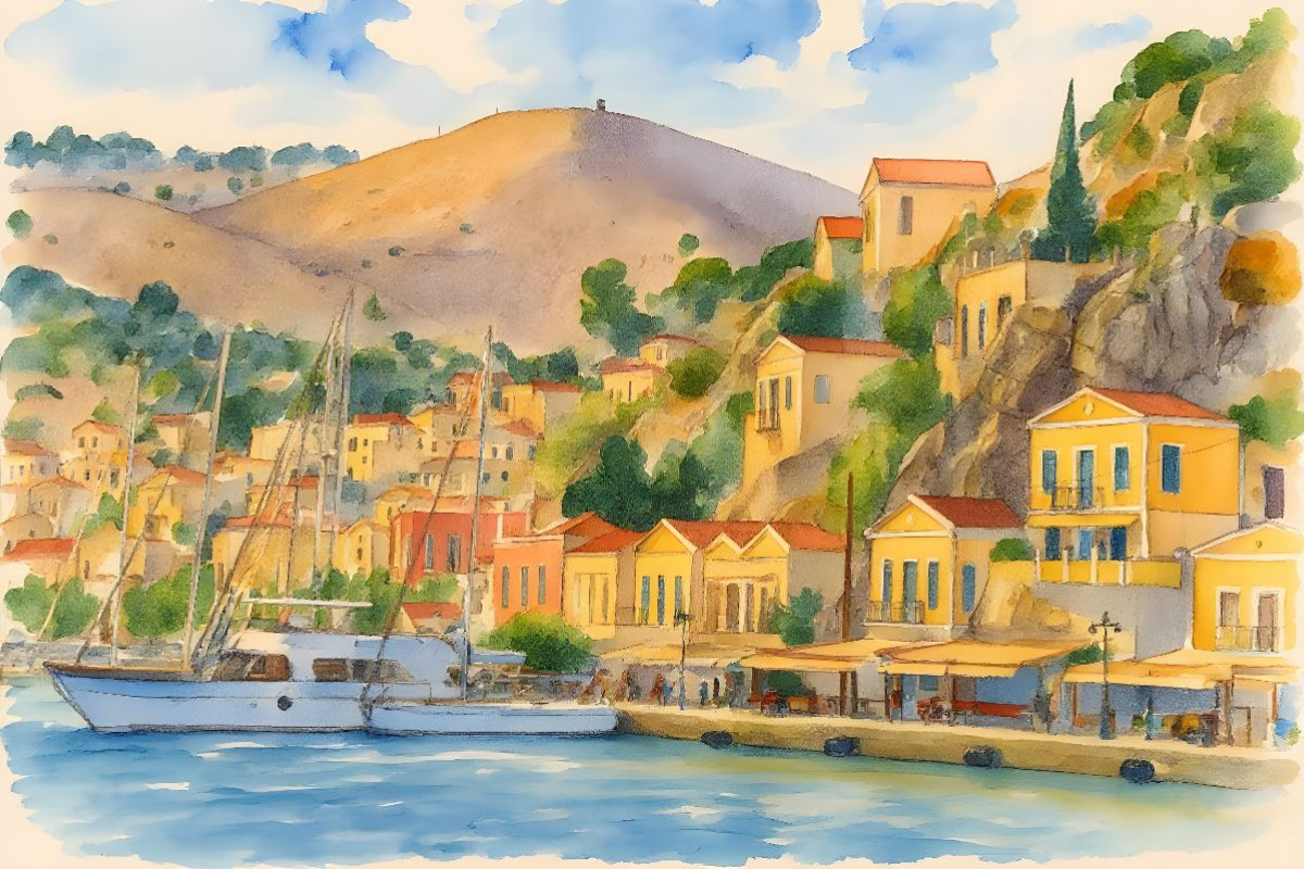 Symi, Dodekanes Insel