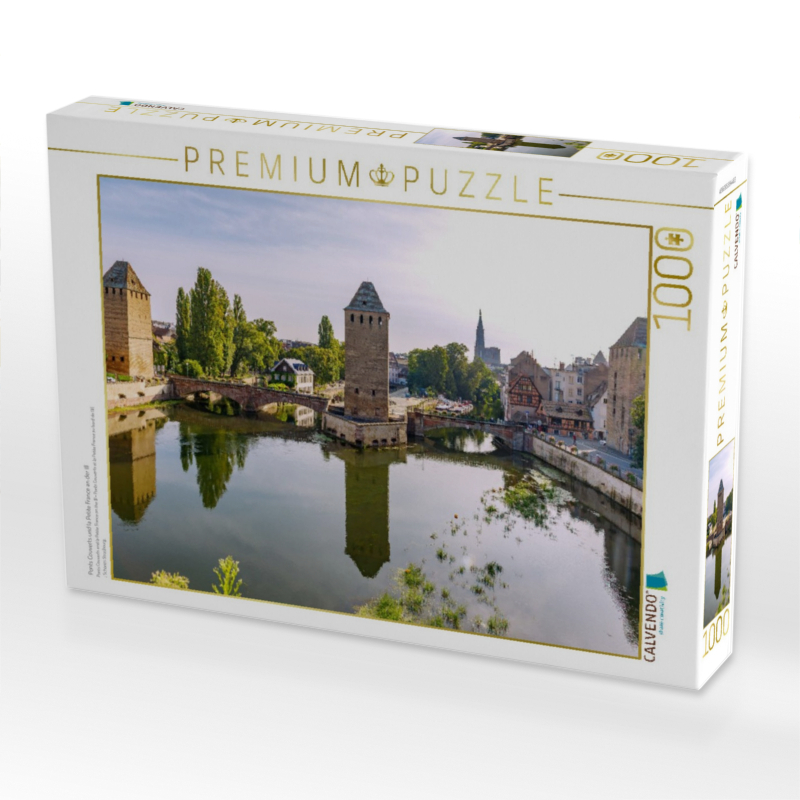 Ponts Couverts und la Petite France an der Ill