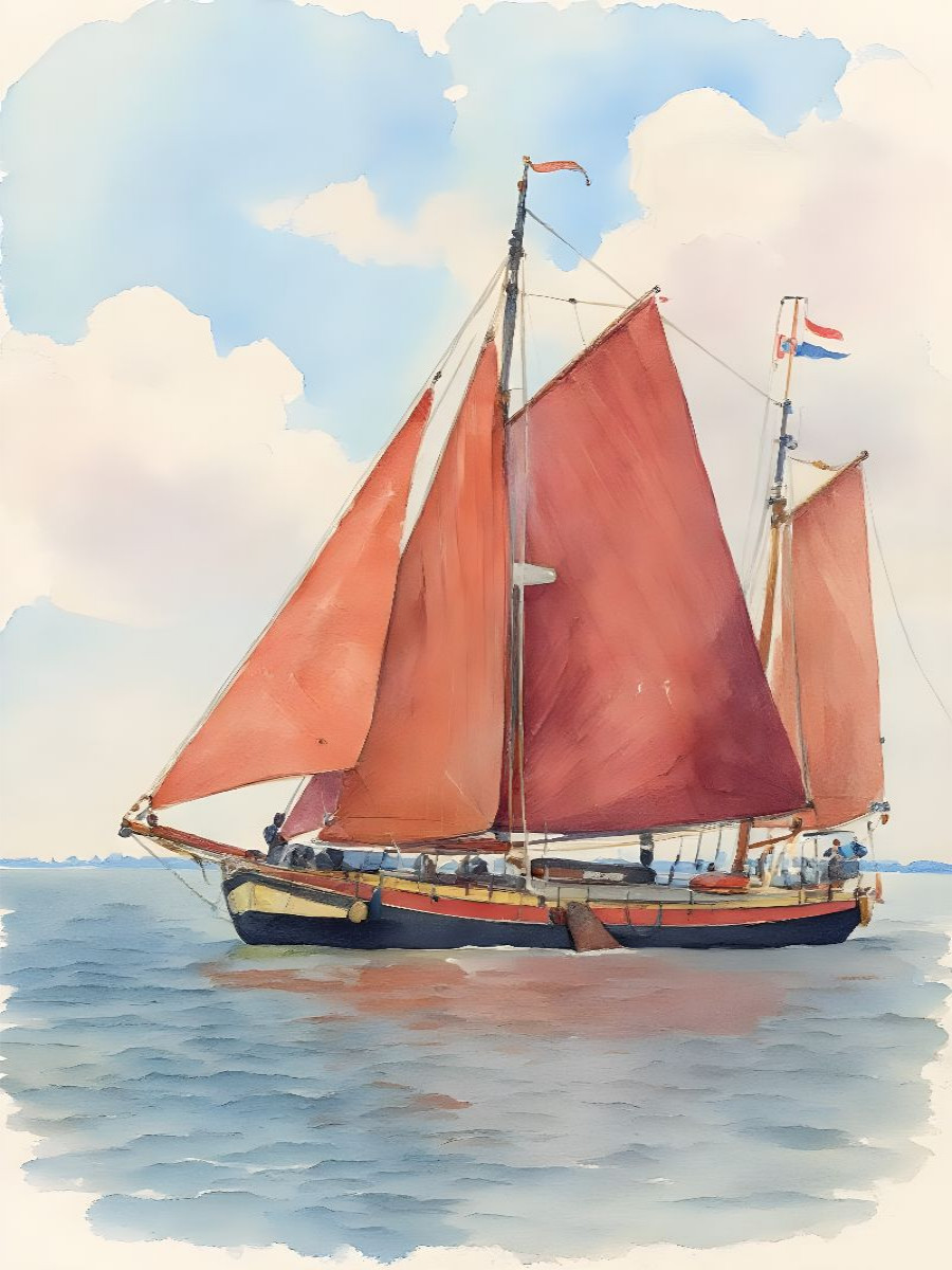 Historischer Zweimaster