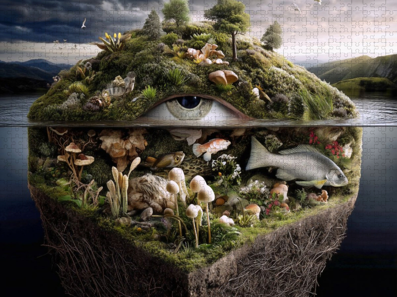 Auge der Natur