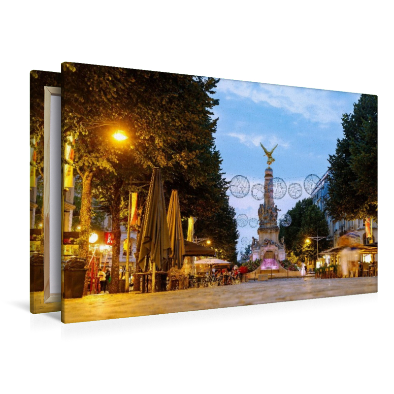 Reims, Place Drouet d Erlon und Fontaine La Subé