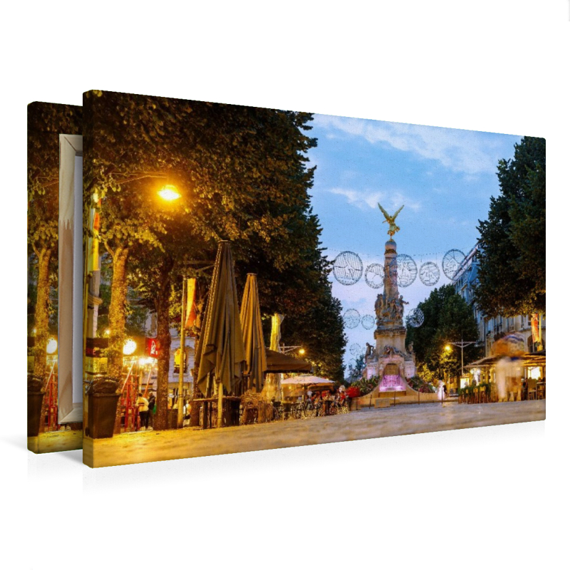 Reims, Place Drouet d Erlon und Fontaine La Subé