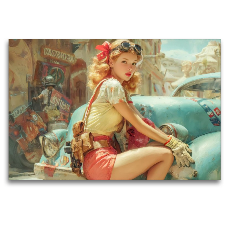 Retro aesthetics
