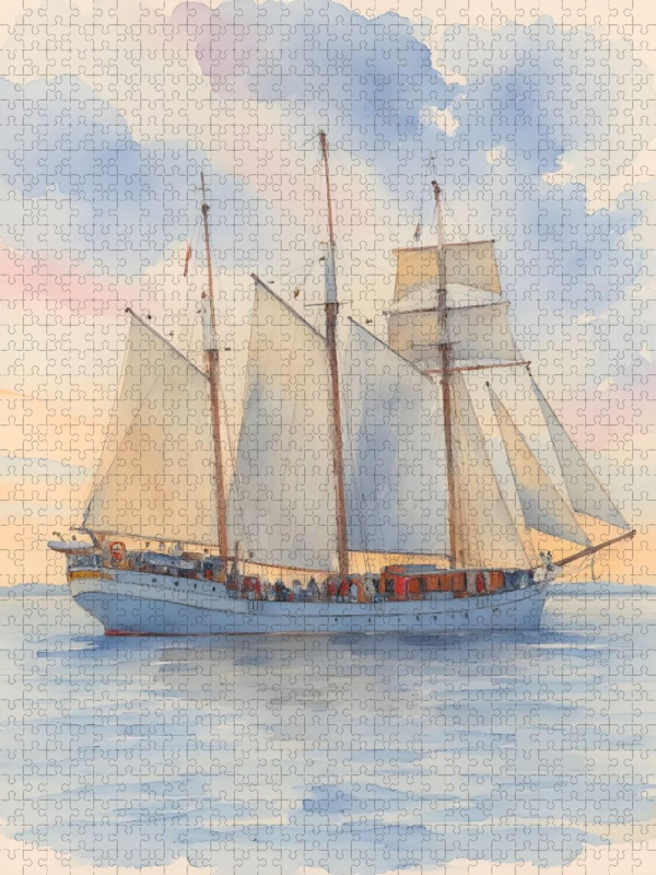 Historischer Dreimaster