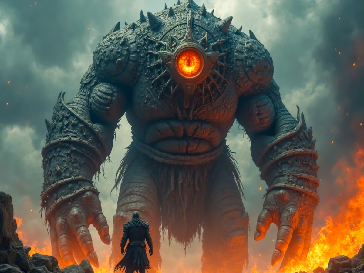 Balor, einäugige Riese der Zerstörung