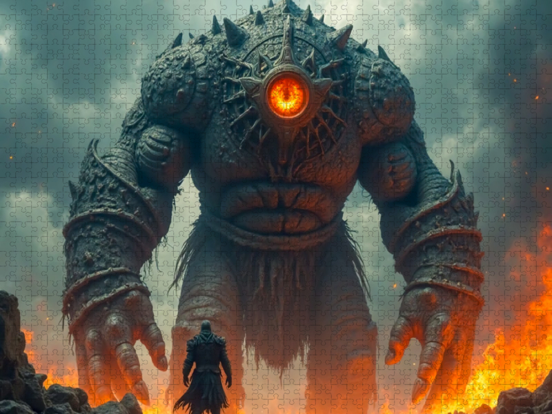Balor, einäugige Riese der Zerstörung
